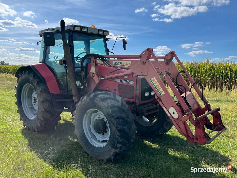 Massey Ferguson 6280 z ładowaczem pneumatyka Koniecpol sprzedam