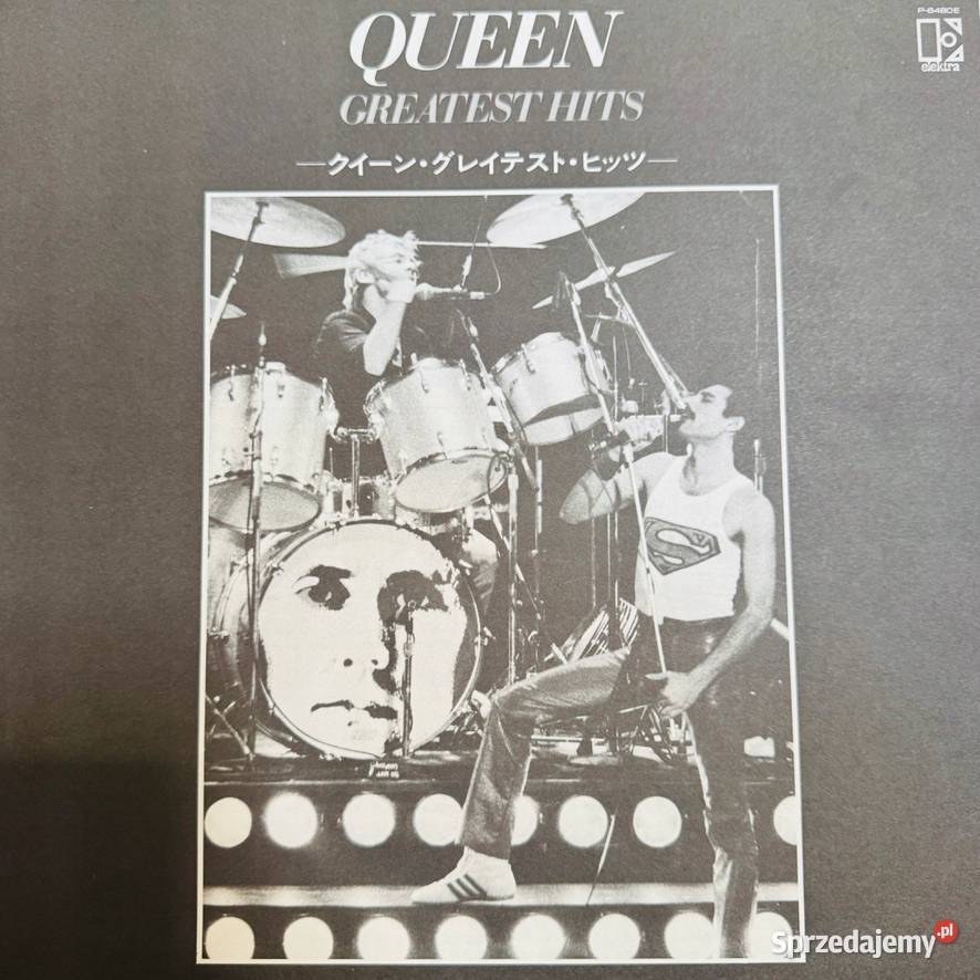 Queen Greatest Hits EXNM Japan Obi LP 1981 pop Warszawa