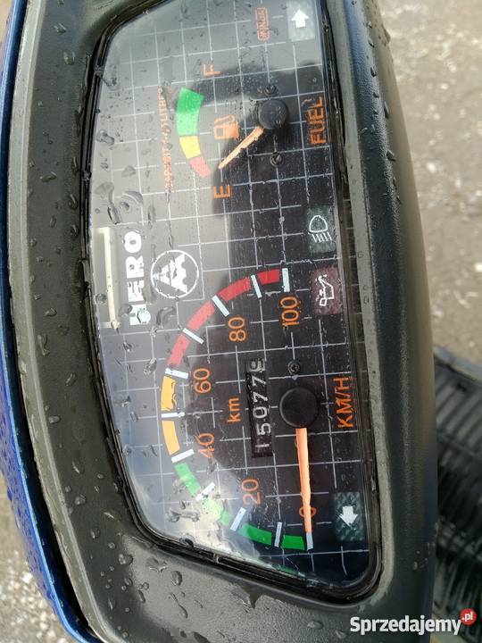 Skuter Hero Winner Puch Majestic kask niebieski Pozostałe