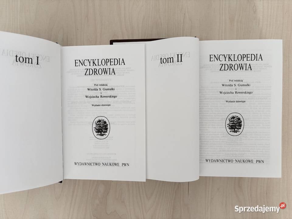 ENCYKLOPEDIA ZDROWIA 2 TOMY 2001 Myślęcinek