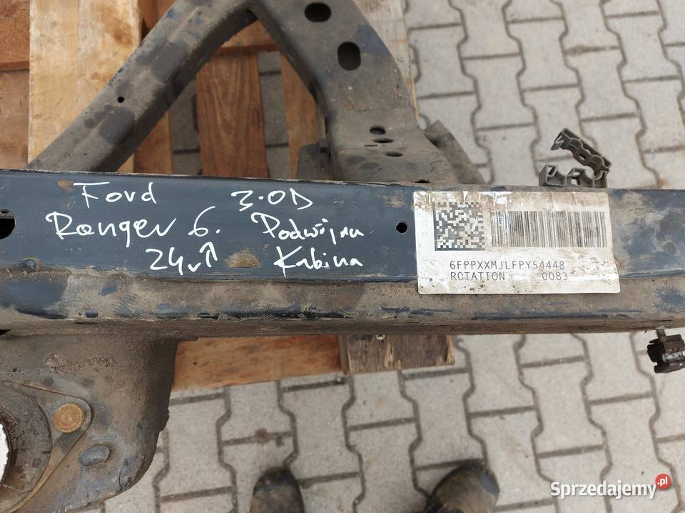 Ford Ranger VI 6 2024r RAMA PODWOZIE PRZÓD dolnośląskie