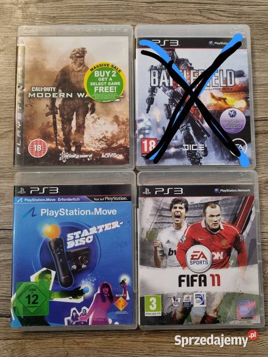 Gry na 3 PlayStation 3 Gry na konsole Tczew sprzedam