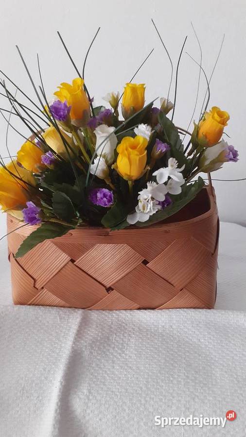 Koszyczek pleciony Dekoracje i ozdoby Szczecin sprzedam