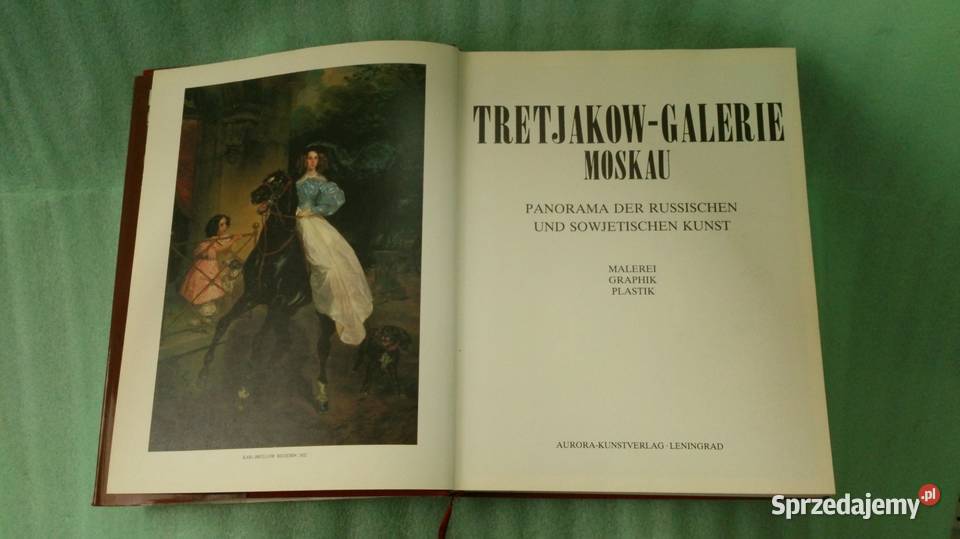 Książka Album TretjakowGalerie Malerei Graphik lubuskie Zielona Góra