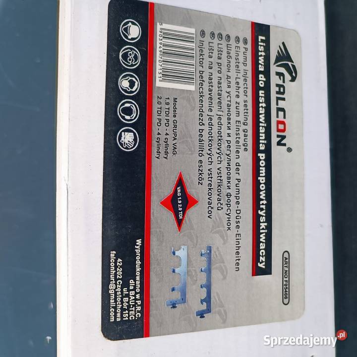 Listwa do ustawiania pompowtryskiwaczy Jeleśnia