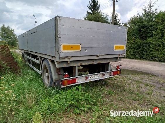 Sprzedam przyczepę ciężarową dwuosiową ładowność Siedlce