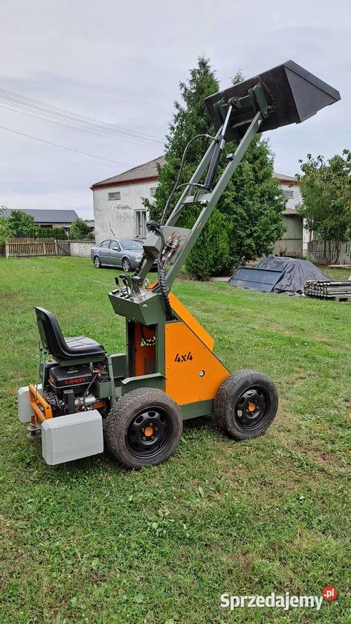 Miniładowarka kołowa 4x4 Skid Steer Ładowarka Abramów