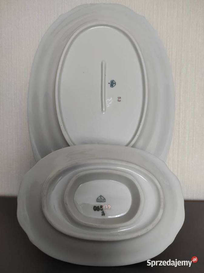 Półmisek duży sosjerka stara porcelana Chodzież Białystok