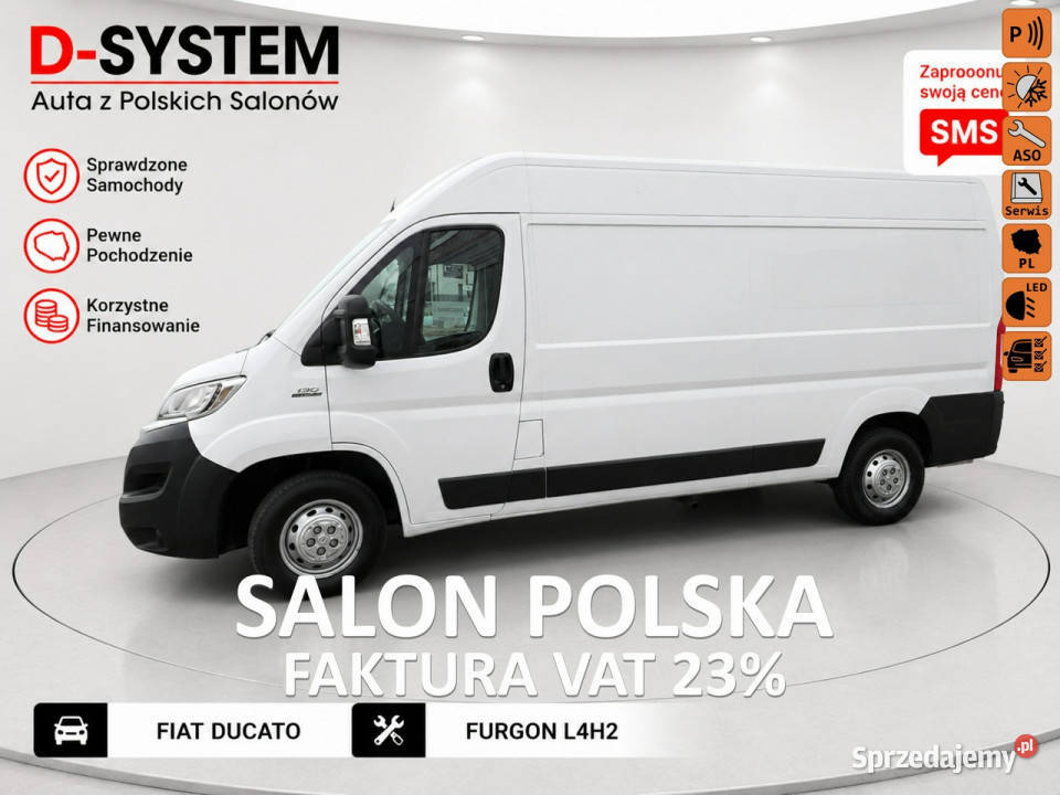 Fiat Ducato 2015 Ducato L2H2 fvat VAT1 Białystok