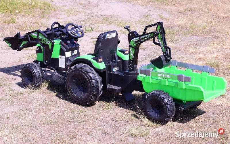 BAWIBUS Auto na akumulator TRAKTOR Z ŁADOWARKĄ śląskie Myszków