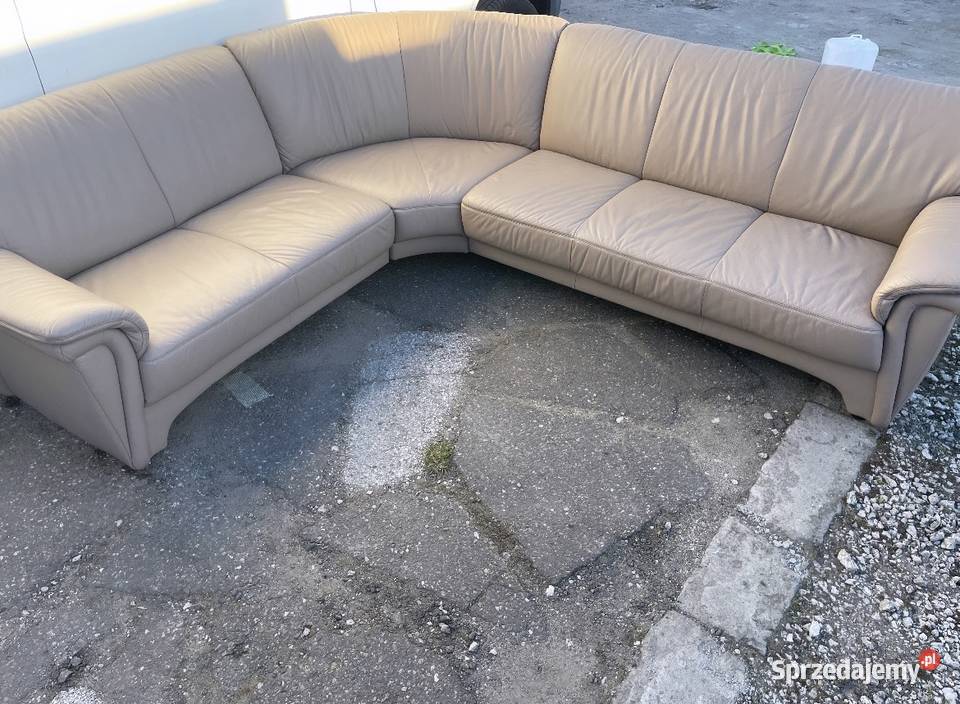Narożnik skórzany możliwy transport