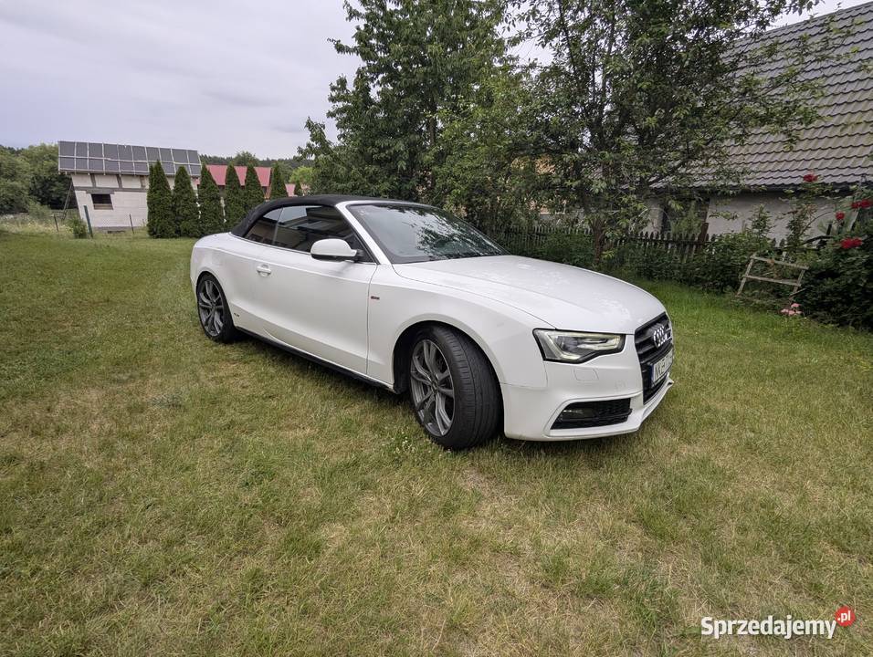 Audi A 5 cabrio SLine doinwestowana warmińsko-mazurskie Szczytno