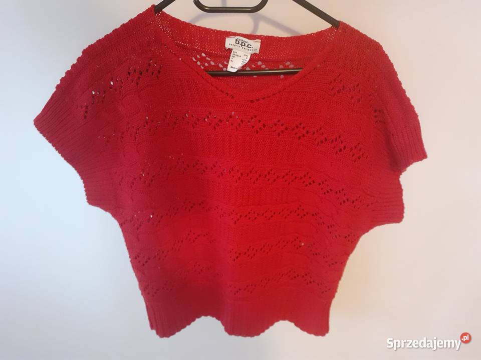 czerwona kamizelka S M Rozmiar 36(S) Gdańsk
