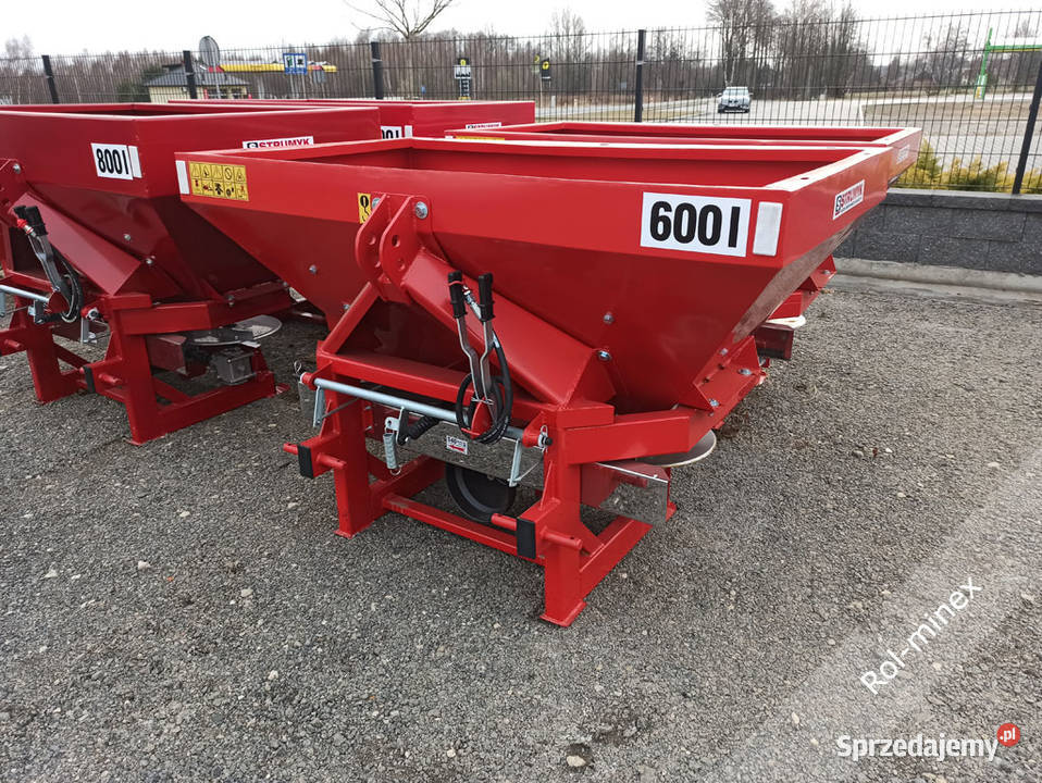 STRUMYK 600 litrów Rozsiewacz 2tarczowy do Siemiatycze