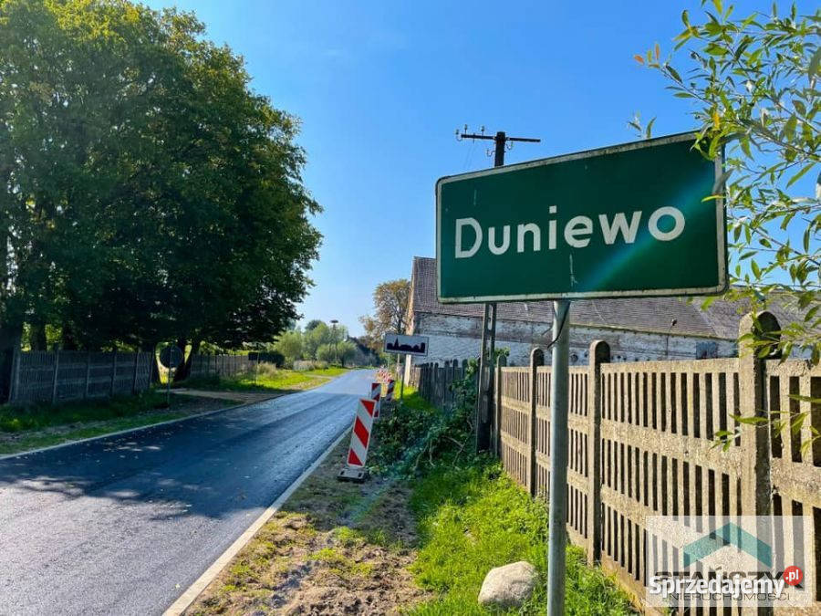Działka na sprzedaż 2000m2 Duniewo