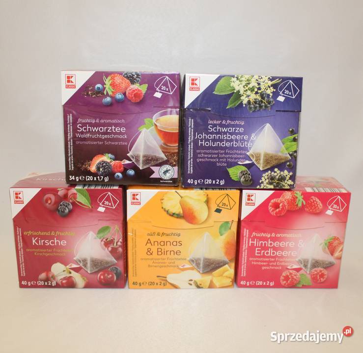 Herbata KClassic owoce leśne czarny bez Stare Miasto