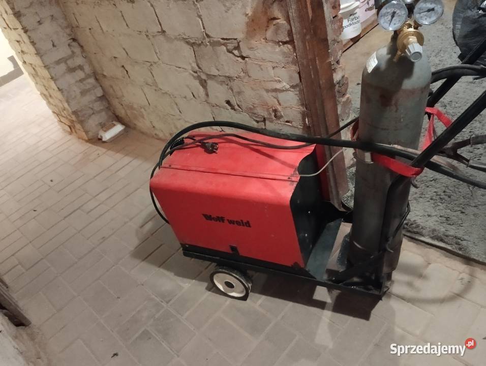 Migomat wózek butla reduktor zestaw Lublin