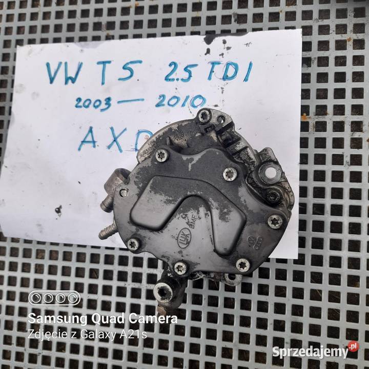 VW T5031025 TDIAXDPOMPA PALIWA VACUMWAKUM Jastrzębia Góra