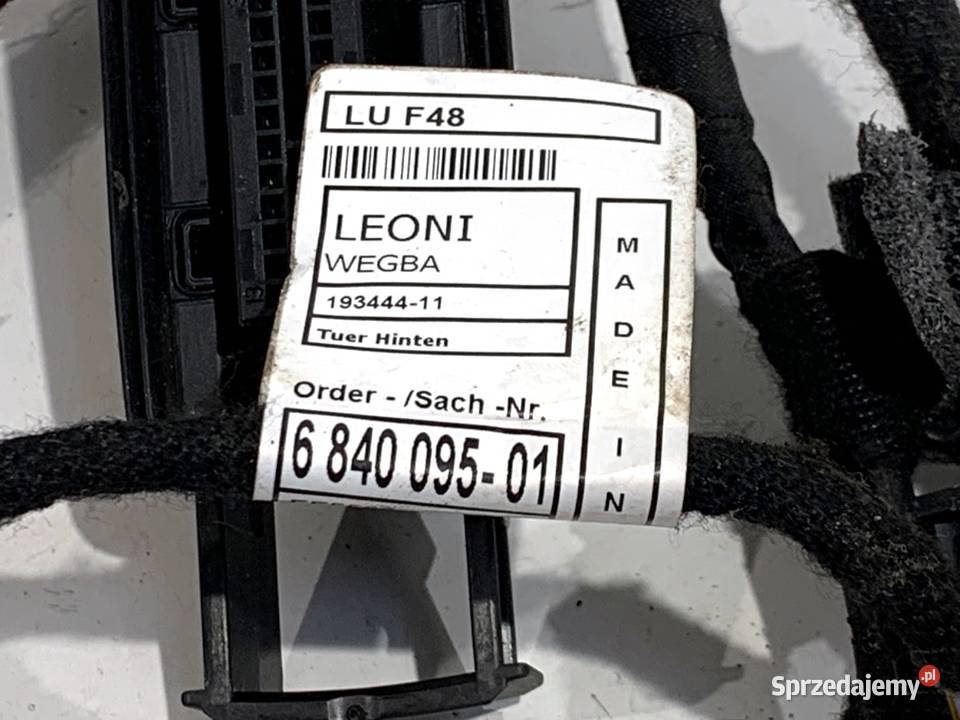 WIĄZKA DRZWI TYŁ PRAWY BMW F48 6840095 15 140 podkarpackie