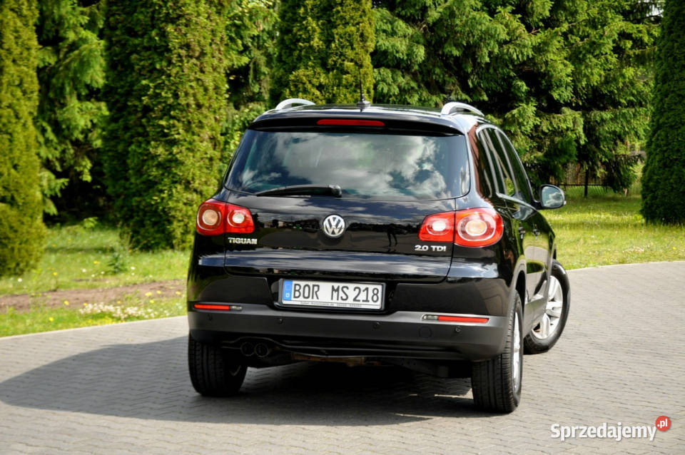 Volkswagen Tiguan czarny Ostrów Mazowiecka