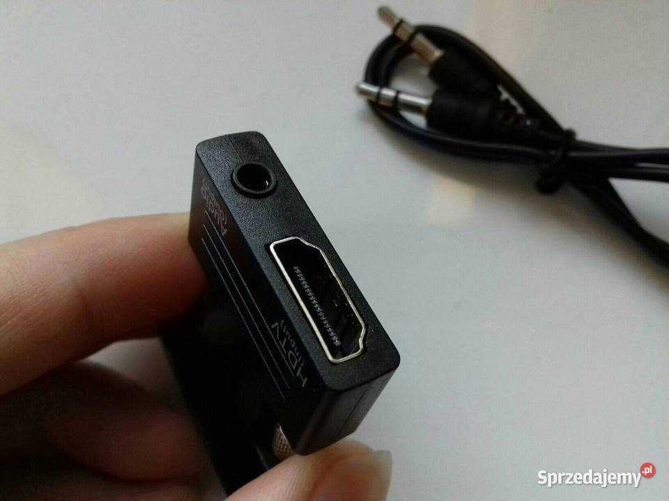 Konwenter sygnału z HDMI do VGA 1080pAudio DSub Bydgoszcz