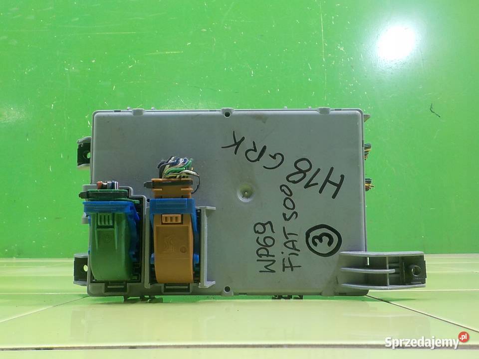 FIAT 500 13 MJET 08r 3D skrzynka bezpiecznikow mazowieckie