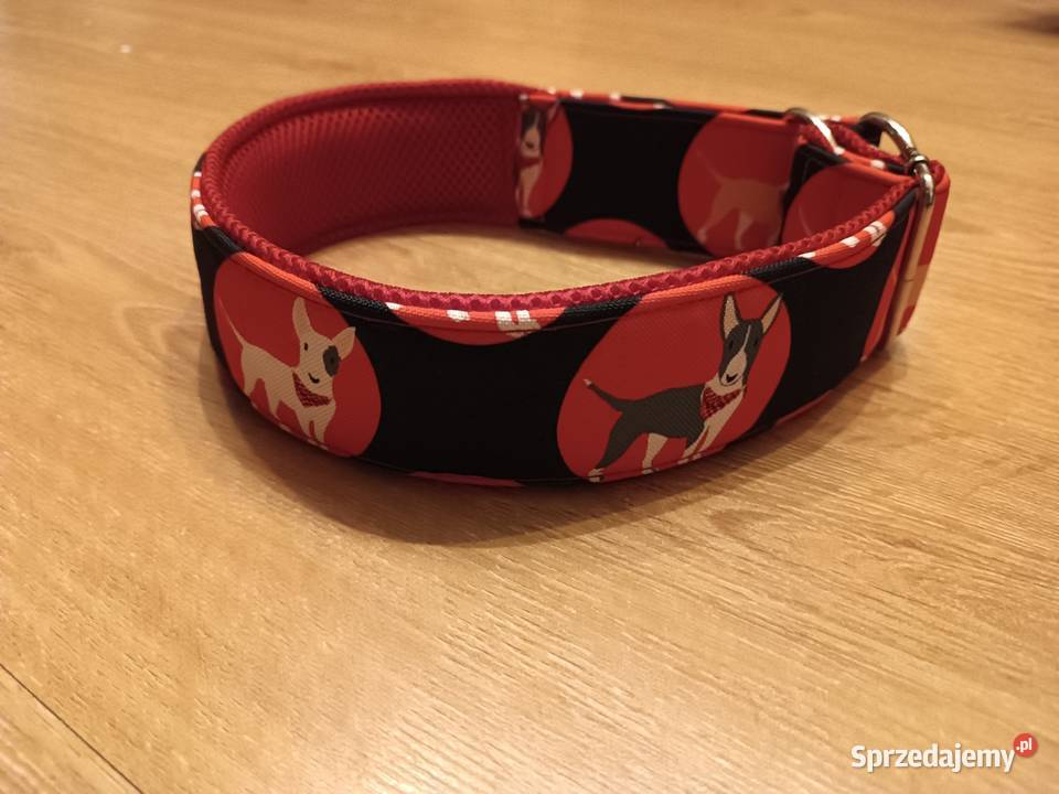 Elagancka duża szeroka półzaciskowa obroża Szczyrk sprzedam