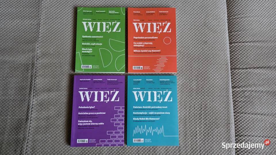 kwartalnik Więź rocznik 2024 sprzedam