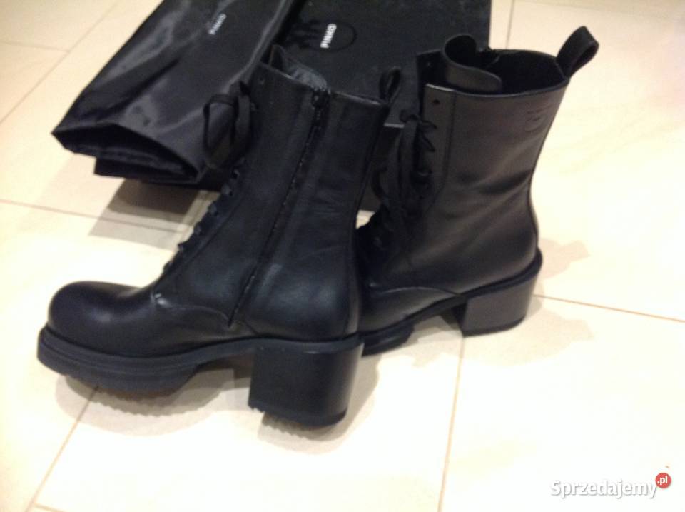Botki Skórzane Damskie PINKO 375 38 na lubuskie Nowa Sól