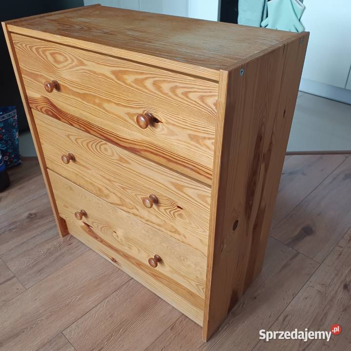 Komoda SOSNOWA 2 Idealne pod DIY Hack 30cm warmińsko-mazurskie