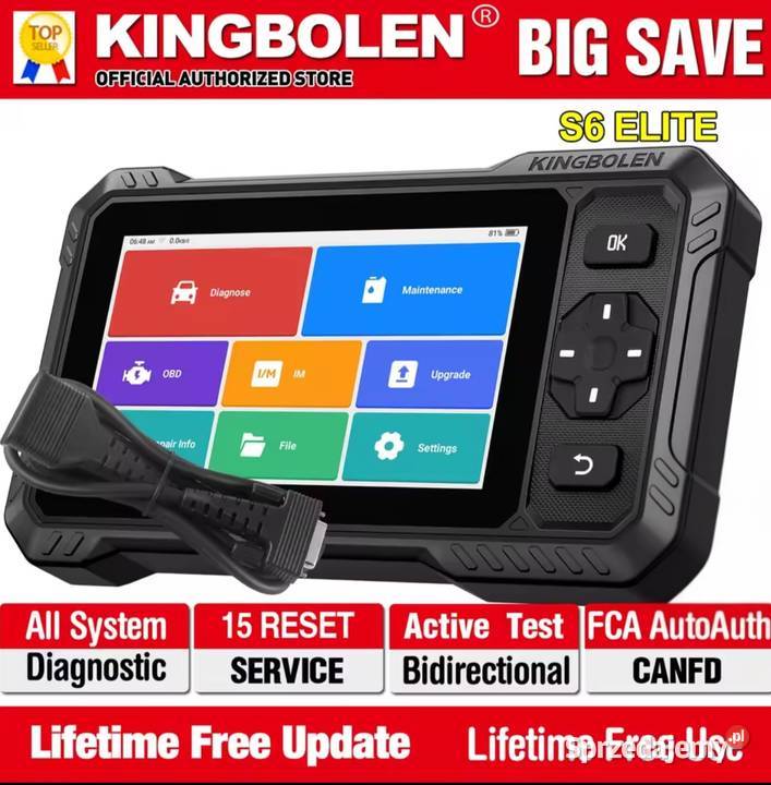 KINGBOLEN S6 Elite komputer skaner diagnostyczny Wrocław