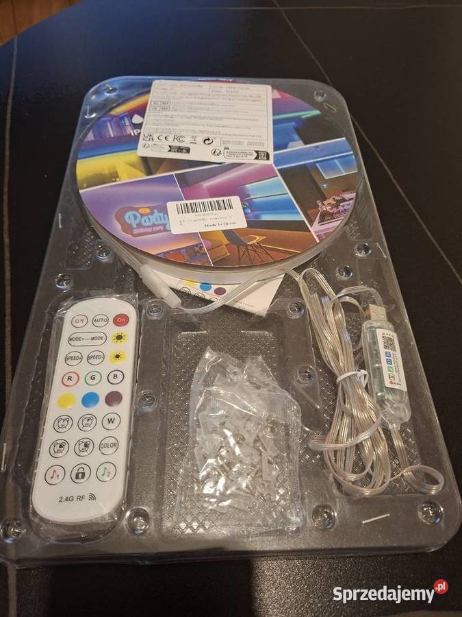 Kolorowe Ledy USB Przędzel