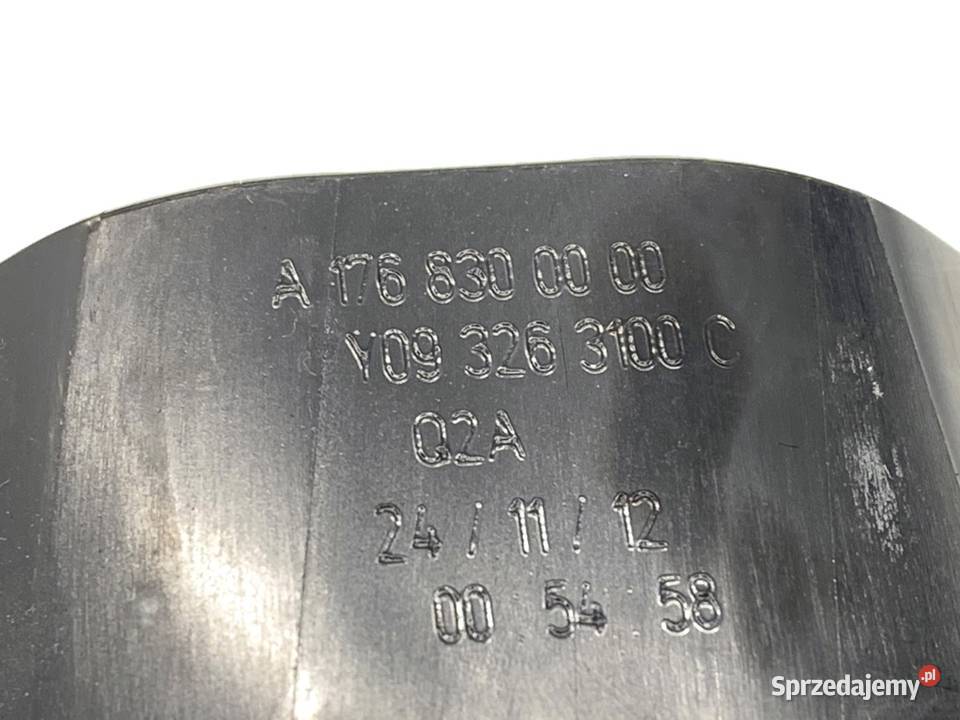 KRATKA NAWIEWU PRZÓD KOMPLET MERCEDES W176 podkarpackie