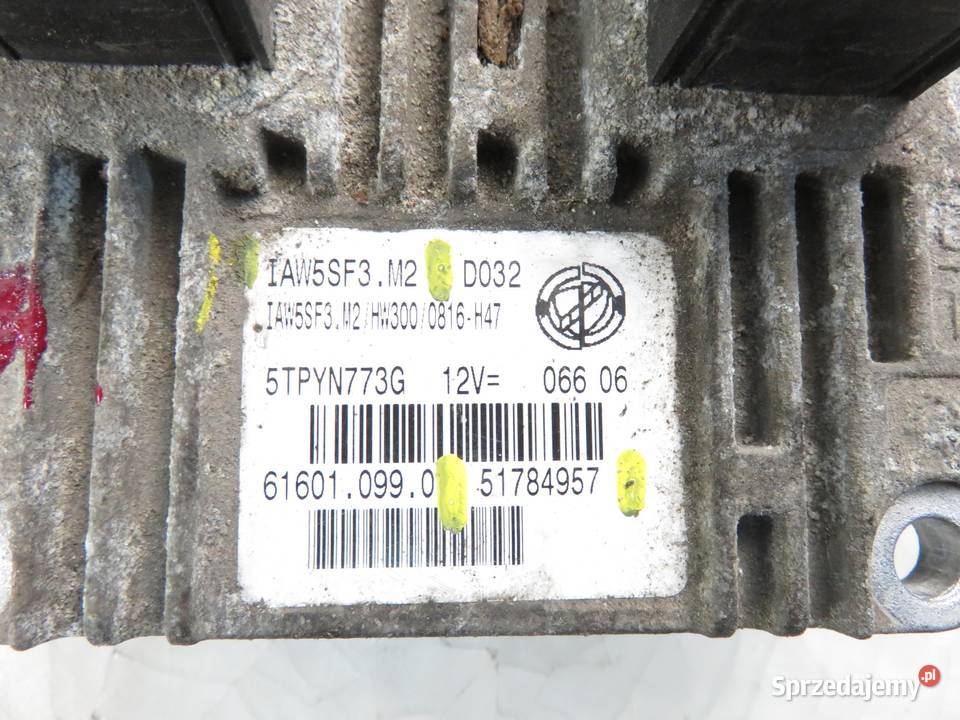 STEROWNIK FIAT GRANDE PUNTO 14 51784957 sprzedam