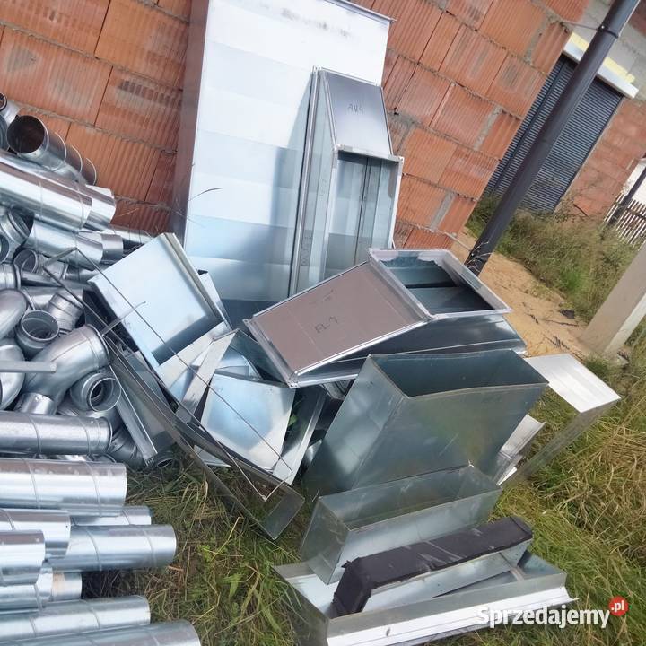 Sprzedam dużo elementów wentylacji rury tłumiki Pozostałe Lubliniec
