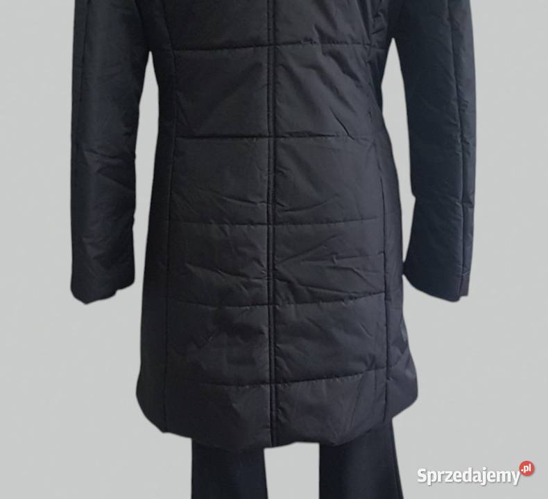 Damska kurtka zimowa puchowa pikowana czarna Chrzanów sprzedam