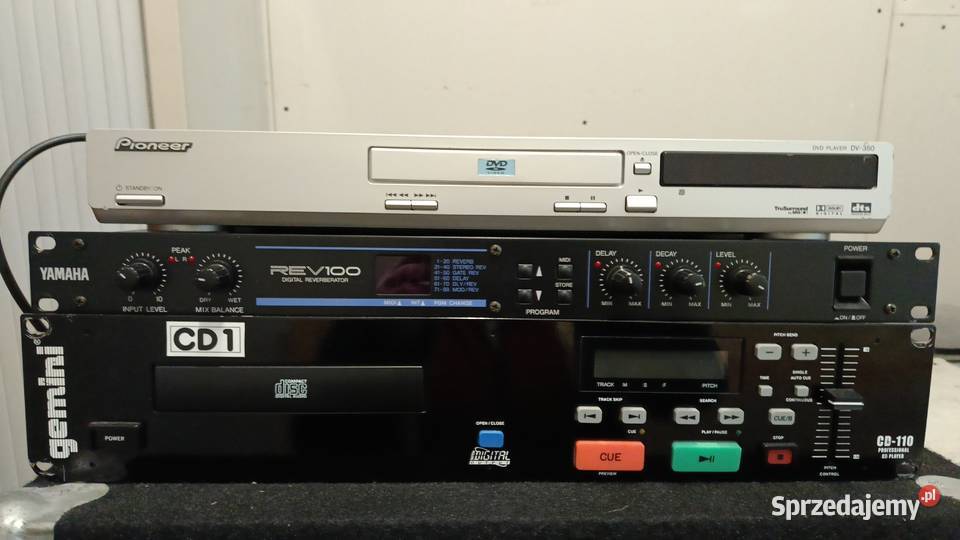 Zestaw sprzętu audio Yamaha Pionieer Gemini CD Przysieka