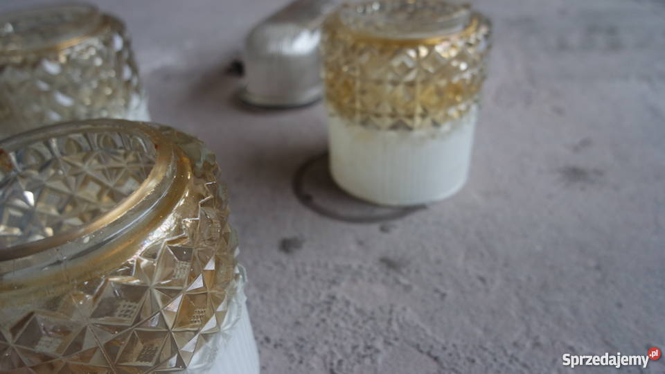 klosze do żyrandola z czasów prl Warszawa