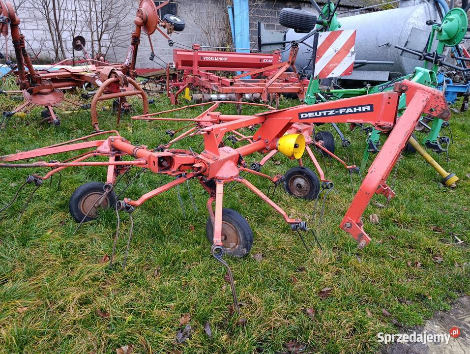 Przewracarka Deutz fahr przetrzasarka Rawica Stara