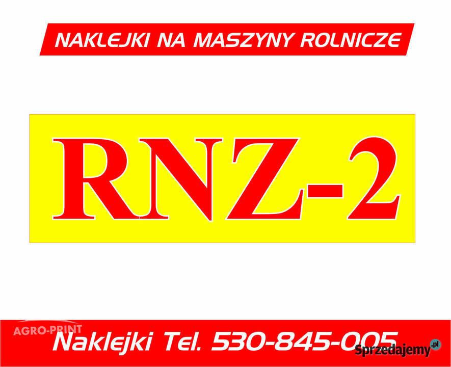 Naklejki Unia RNZ 2