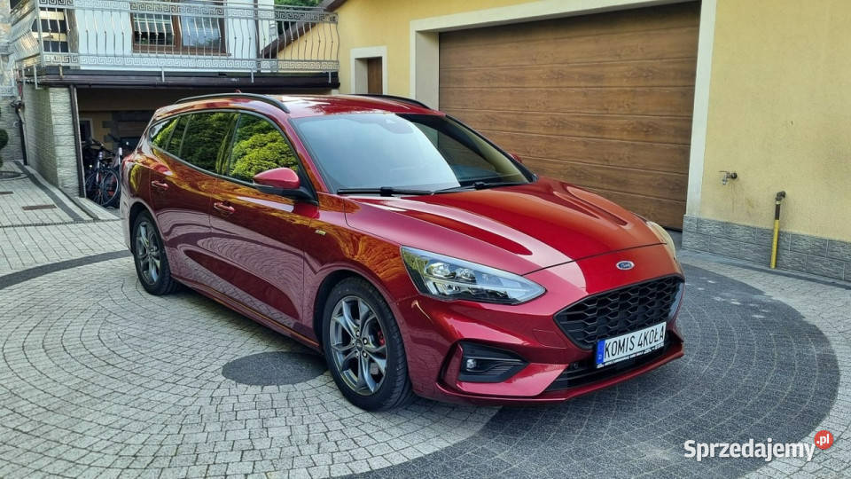 Ford Focus STLine Automat 20 150 GWARANCJA Zakup światła do jazdy dziennej Samochody osobowe Płońsk