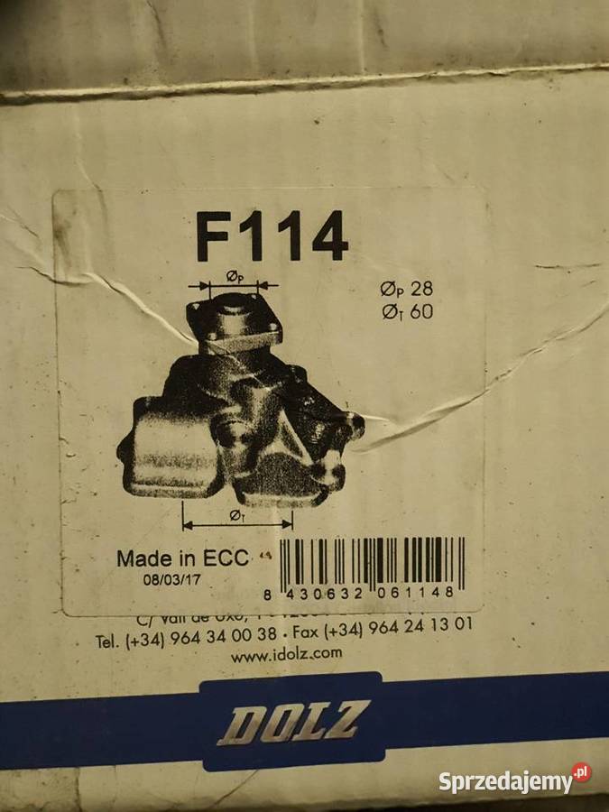 Nowa pompa wody ford Transit 25D 19951999 łódzkie Łask