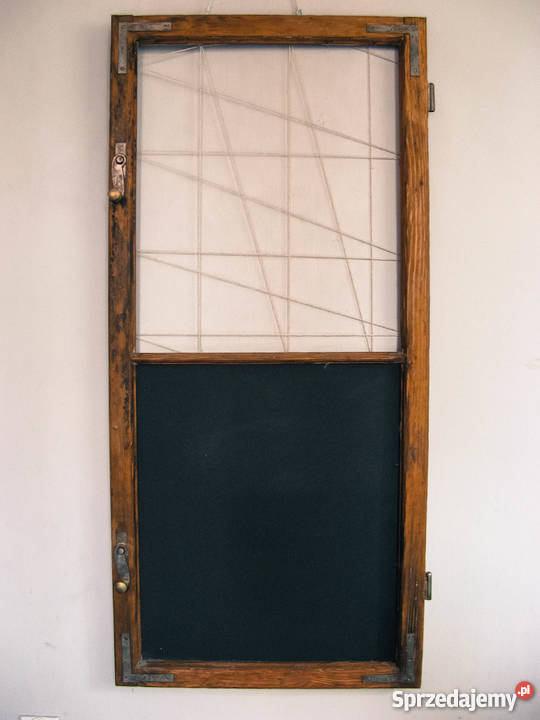 Stare okno ramka na zdjęcia tablica do rysowania Chorzów