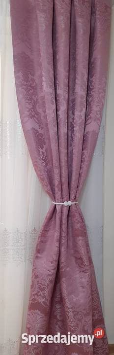 Zasłony zaciemniające ornament mazowieckie Mława sprzedam
