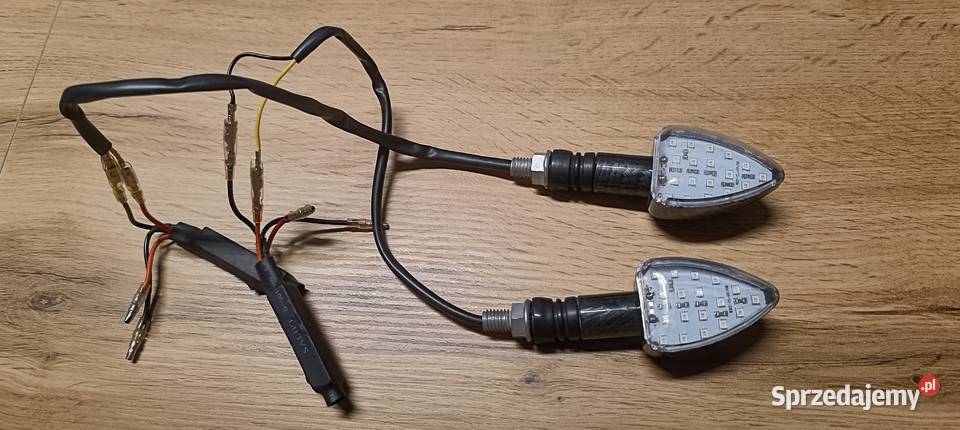 Kierunkowskazy LED plus oporniki rezystory