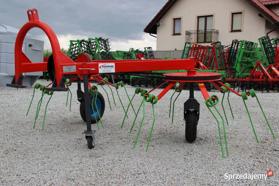 Przetrząsacz karuzelowy karuzela zgrabiarka Rogóźno