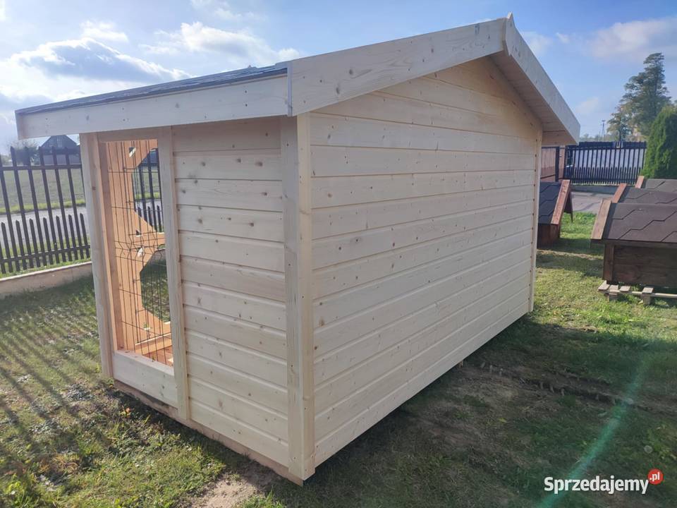 kojec psów ocieplana buda 300x200x240h PRODUCENT Sochaczew