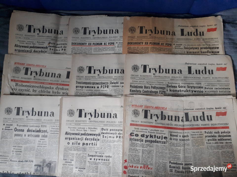 Trybuna Ludu 9sztuk 1983 2901 3101 2801 2701 Pruszków