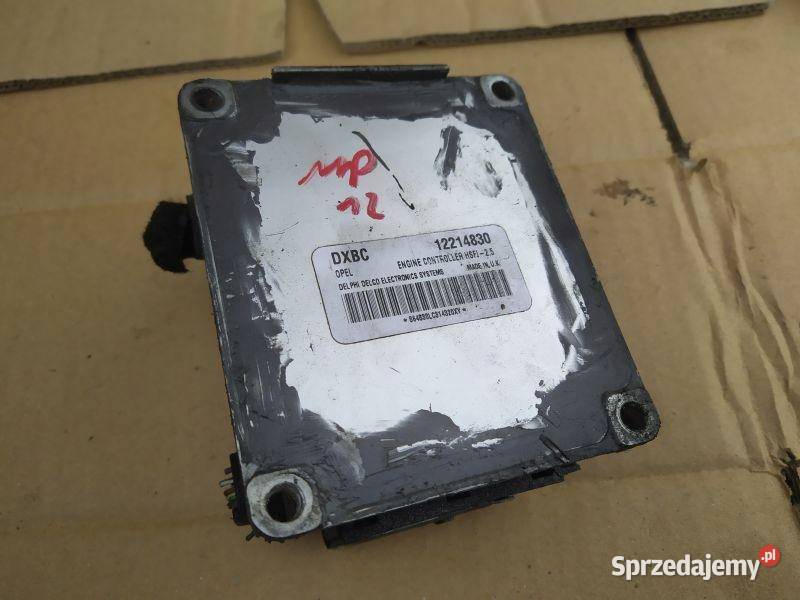 STEROWNIK SILNIKA KOMPUTER OPEL 12214830 DXBC Czujniki i sterowniki Silniki i osprzęt śląskie Gliwice