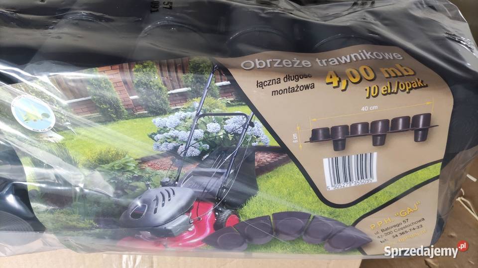 Obrzeże trawnika długość 4 metry dostępne 12 Kraków